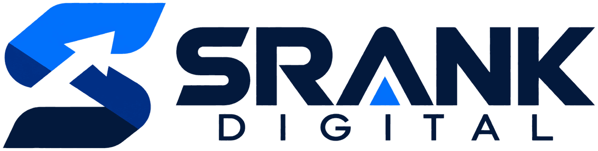 Srank Digital Dubai logo (full colour, for light backgrounds) Srank Digital Dubai logo